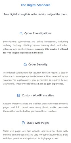 phone webapp example